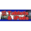 12" WE FIX TABLETS & IPADS DECAL sticker repair replace screen iphone