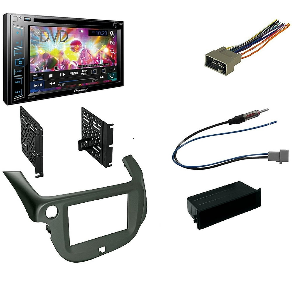 2009-2012 HONDA FIT CAR STEREO RADIO INSTALLATION DASH KIT W/ WIRING