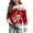 00&Red3435, variant on Tiijoy Girls Christmas Sweatshirt Cute Reindeer Crewneck Pullover Top, Sizes 2-12