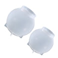 thumbnail image 4 of GOOHOCHY 2pcs esfera moldes de silicona moldes de resina fundición de cristal 3D bola epoxi moho para artesanía, 4 of 7