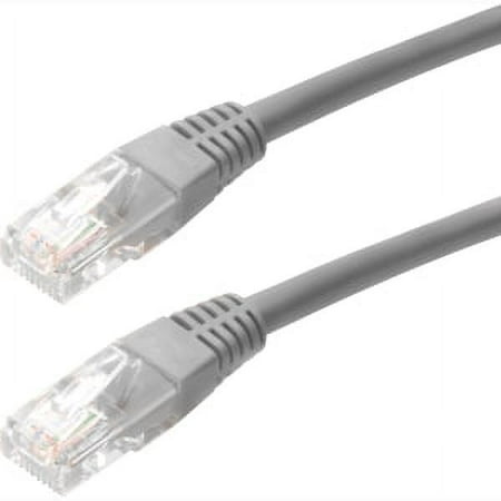 UPC: 0873791003495 | 4XEM 4XC5EPATCH1GR 1 ft. Cat 5E Grey Molded RJ45 UTP Patch Cable