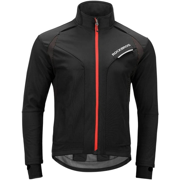 FFIY Cycling Jackets for Men Winter Bike Jackets Thermal Windproof Jacket  for Men Cold Weather Cycling Running Hiking 