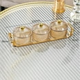 thumbnail image 3 of Youkk Fruit Snacks Serving Platter Serving Bowls Storage Container for Wedding Amber 3 Bowls, 3 of 8