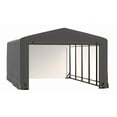 thumbnail image 1 of ShelterTube Wind and Snow-Load Rated Garage, 12x27x8 Gray, 1 of 9