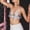 Silver, variant on Women's Tennis Tanks Women's Sequin Performance Hot Top DS Nightclub Stage Edge Sling Blue M