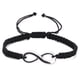 thumbnail image 1 of Qarigey tejida Pulseras hechas a mano de moda Trenzado Exquisito Retro Mujeres Amistad Parejas Brazaletes Joyería Negro Type3 NO3, 1 of 6