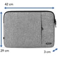 thumbnail image 3 of Funda para Laptop 15.6 BROBOTIX CITY Poliester Gris BRobotix 651855, 3 of 4