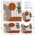 thumbnail image 2 of Juego de cortina de baño Tayney boho de 4 piezas impermeable 183 x 183 cm, 2 of 7