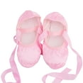 thumbnail image 2 of Yesbay Women Girls Indoor Pointe Soft Sole Gymnastics Ballet Dance Yoga Shoes-Pink, 2 of 6