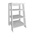 thumbnail image 3 of Linen Cabinet 29.7"H, Four Shelves, Vertical, White White + Solid Wood+MDF + Engineered Wood, 3 of 7