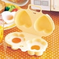 thumbnail image 5 of Cooking Tool Egg Cooker Microwave Fried Egg Cooker Heart Shaped Microwave Oven Flower Egg Cooker Kitchen Cooking Tool, 5 of 5