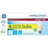 GE Energy Smart 13W CFL Daylight Spiral Bulbs, 4-Pack