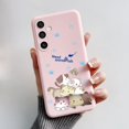thumbnail image 1 of For Samsung S23 FE Plus Ultra Cartoon Phone Case Soft TPU Silicone Shockproof Back Cover For Samsung Galaxy S 23 S23FE S23Plus Pink-M08 Samsung S23 Plus, 1 of 6
