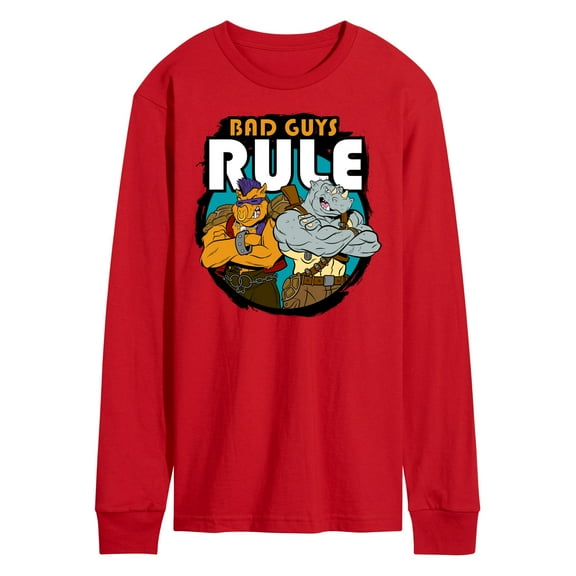 Teenage Mutant Ninja Turtles - Bad Guys Rule - Men's Long Sleeve T-Shirt