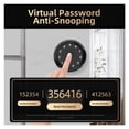 thumbnail image 4 of Smart Fingerprint Door Lock TYPE C Charging Port App Control Touchscreen Keypad Passcode Lock ,Keyless Entry Design, 4 of 5