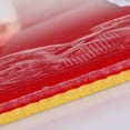 thumbnail image 4 of Friendship GS Entraînement Tennis de Table Caoutchouc RITC Geo Spin Ping Pong Caoutchouc Doux et Bon Contrôle Rouge avec Couvercle, 4 of 6