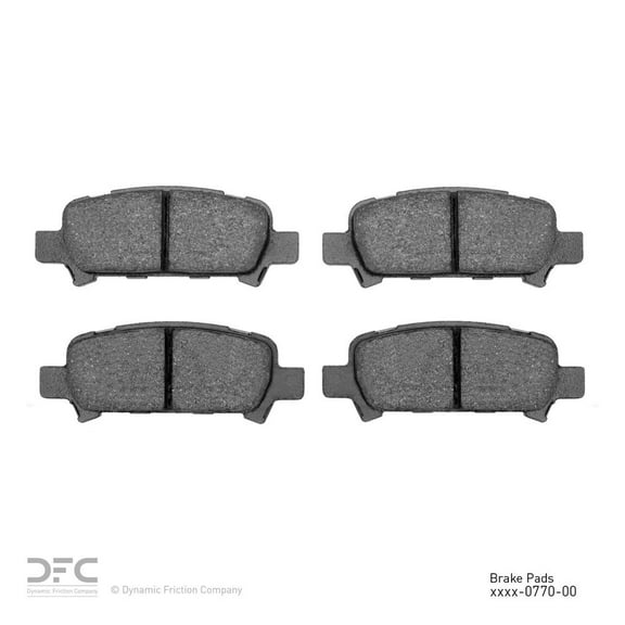 Dynamic 1551-0770-00 DFC 5000 Advanced Brake Pads - Ceramic Fits select: 1998-2003 SUBARU FORESTER, 2000-2004 SUBARU LEGACY