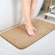 thumbnail image 4 of Wosthever Juego de alfombrillas de baño cómodas e impermeables de 3 piezas, alfombras de baño modernas y antideslizantes impermeables en forma Juegos de accesorios de baño rojo, 4 of 6