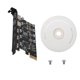 thumbnail image 2 of PCIe Expansion Card to 5 Port (3X USB C,2X USB 3.0-A ) for Windows 10, 2 of 5