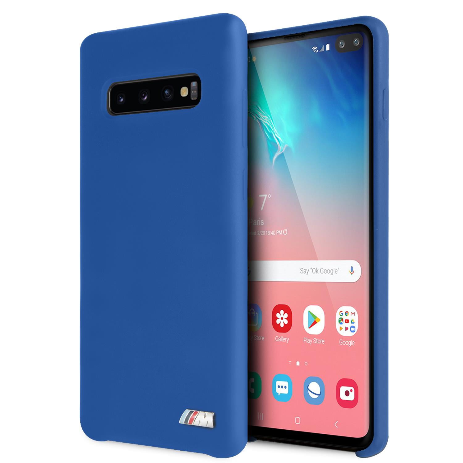 BMW Silicone Case For Samsung Galaxy S10 Plus Cell Phone Cover with
