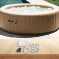 thumbnail image 4 of Silicone Seal Repair Kit For Coleman Saluspa Fix Air Bubbler Leaks Compatible With Lay Z Spa Paris St Tropez And More, 4 of 9