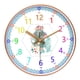 thumbnail image 1 of Reloj de pared para niños que no hace tictac y que enseña a decir la hora Forma de elefante, 1 of 9