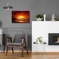 thumbnail image 5 of Epic Art 'Fiery Waves' by Anthony Casay, Acrylic Glass Wall Art, 24"x16", 5 of 8
