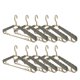 thumbnail image 1 of unbranded 10Ud Ajustables De Plástico Café Para Ropa Resistentes Y De Espacio, 1 of 6