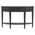 thumbnail image 4 of Harper & Bright Designs Vintage Console Table with Storage, Wood Entryway Table with Drawer and Open Shelf, Black, 4 of 18