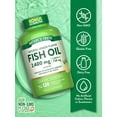 thumbnail image 3 of Fish Oil 2400mg | 120 Softgels | 720 mg Omega 3 | Burpless Lemon Flavor Pills | by Nature's Truth, 3 of 7