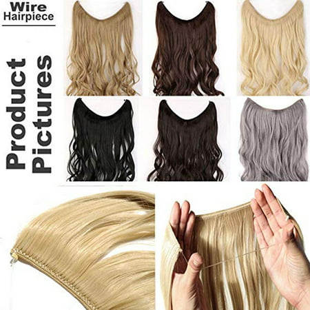 S-noilite Miracle Invisible Hidden Wire Hair Extensions 20