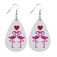 thumbnail image 2 of Minnieouse Pendientes Cuero Labio Oreja Cuelga En forma de corazón Joyería hueca Adornos de aretes Favores de fiesta Regalo de San Valentín Boda Ropa, zapatos y accesorios Miscelánea tipo 9 Minnieouse AP010115-08, 2 of 6