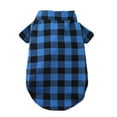 thumbnail image 5 of Soft Comfortable Dog Super Cute Plaid Shirt Suit Wedding Dress For Teddy Bichon Small Medium Big Size Dog Pet Clothes Cat Spring Summer Autumn Wear for Indoor and Outdoor Wear, 5 of 8