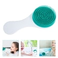 thumbnail image 3 of Silicone Body Scrubber Green 1Pack 6.7x2.8in, 3 of 4