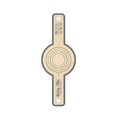 thumbnail image 1 of Estera para hornear de doble oreja con banda de silicona gruesa de 0,28 pulgadas, estera para hornear pan, estera para amasar en la cocina, estera reutilizable para bolsa europea, 1 of 2