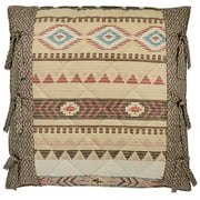 Maverick Quilted Tailored European Sham Multi Warm Southwestern Prints Sham Tailored European