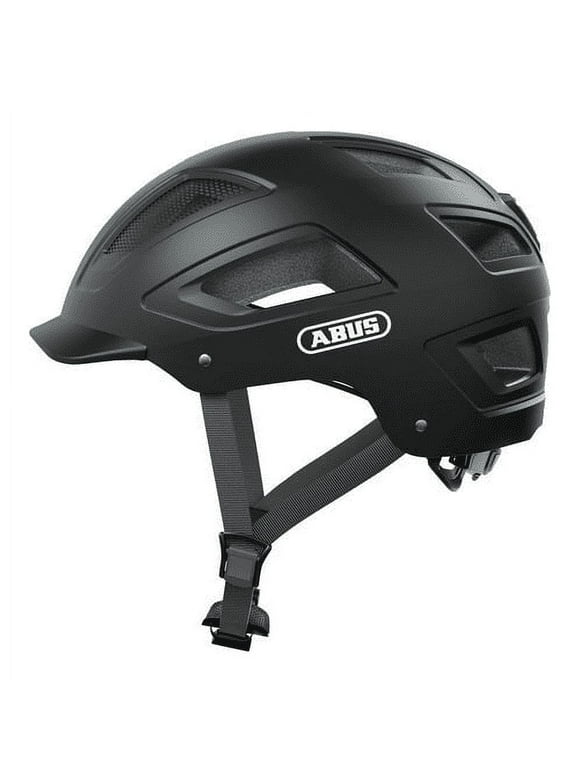 Abus Urban Hyban 2.0 Bike Helmet (Velvet Black, Medium)