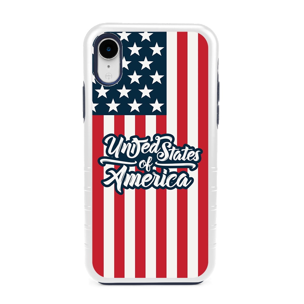 Guard Dog USA Rugged American Flag Hybrid Phone Case for iPhone XR with ...