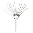 thumbnail image 1 of juguse Stainless Steel Electric Acoustic Guitar Nut Slotting File Portable Professional Anti-rust Anti-corrosive DIY Repair Tool, 1 of 6