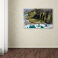 thumbnail image 3 of Trademark Fine Art 'Kee Beach Aerial View' Canvas Art by Pierre Leclerc, 3 of 3
