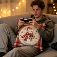 thumbnail image 6 of Dalxymotic Christmas Cushion Cover, Xmas Soft Throw Pillow Case, Christmas Decorations Indoor Outdoor, Winter Decor Indoor, Holiday Home Decoration for Sofa, Bed, Couch, Chair, 6 of 6