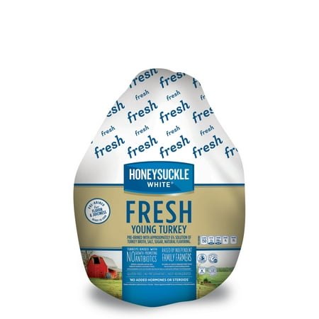 Honeysuckle White® Fresh Whole Turkey, 16-22 lbs, Serves 11 to 14
