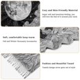 thumbnail image 5 of FORMRS Womens Scarf Winter Soft Long Big Warm Shawls Wrap Tassel Scarves, Black Moon, 5 of 9