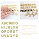 thumbnail image 2 of FELTECHELECTR 26Ud Letras Para Manualidades Con Dijes De Aleación Color Surtido Para Pulseras Collares Y Aretes, 2 of 4