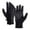 Black, variant on Kugisaki Winter Gloves for Men Women, Touch Screen Water Resistant Windproof Liner Thermal for Running Cycling Driving Hiking