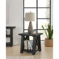 thumbnail image 3 of Martin Svensson Home Bolton Solid Wood End Table Black Stain, 3 of 7