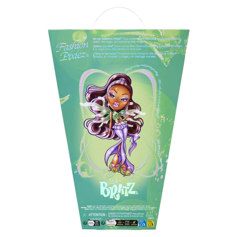 SASHA。 Bratz Fashion Pixiez Sasha Collectible Fantasy Doll with Real