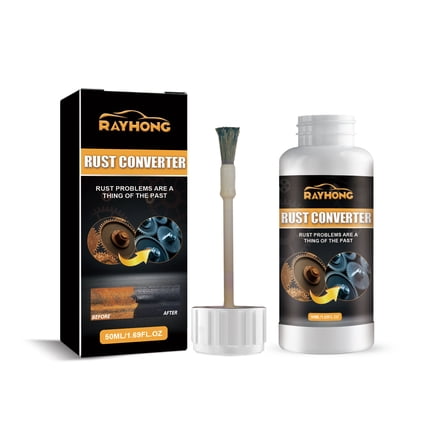 Rust Converter - Effective Rust Removal & Protective Coating for Auto Parts, 50ml