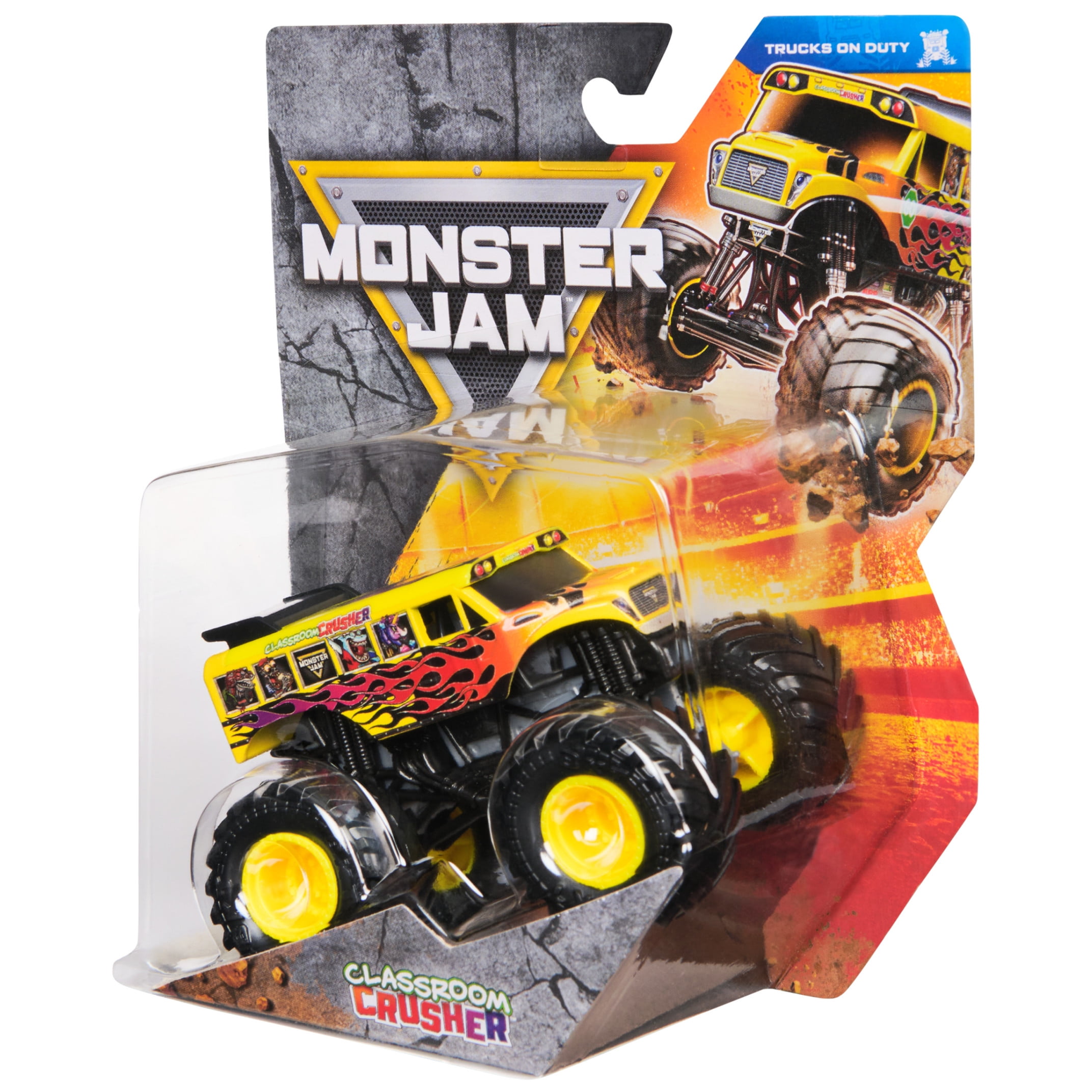 Monster Jam Classroom Crusher Monster Truck, 1:64 Scale - Walmart.com Monster Jam Classroom Crusher Monster Truck, 1:64 Scale - Walmart.com