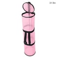 thumbnail image 4 of Bewildely Bolsa de papel de regalo de Navidad, organizador de envoltura, contenedor, soporte de cintas para rollos, resistente herramienta para Almacenamiento y organización del hogar Rosado 80cm Bewildely HA010541-06, 4 of 6